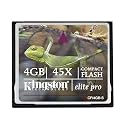 Kingston Elite Pro 4 GB 45x CompactFlash Memory Card CF/4GB-S